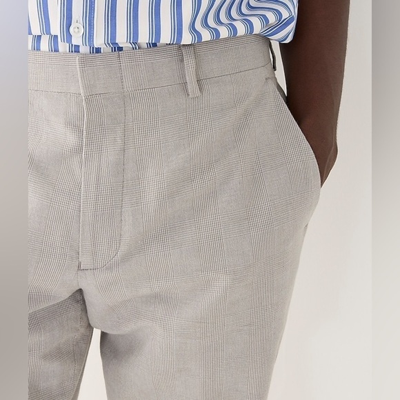 J Crew Ludlow Slim-fit unstructured suit pant in Irish cotton-linen AU429 - Picture 5 of 6